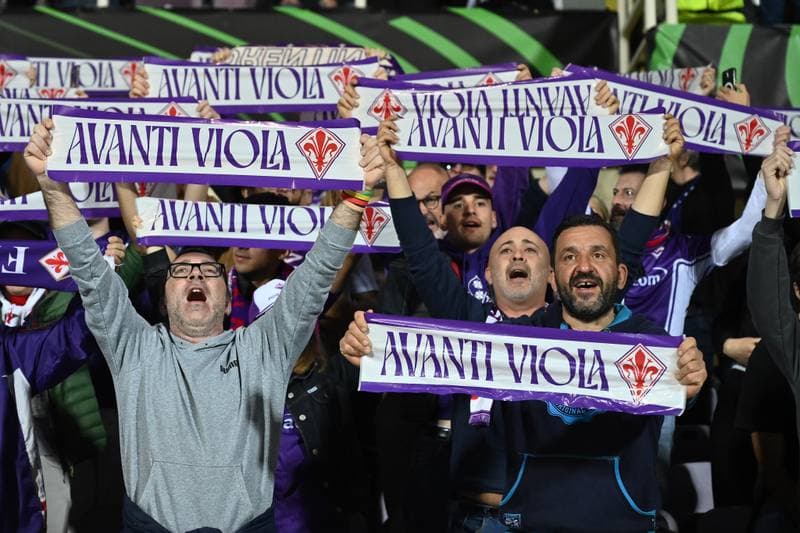 Football. UEFA Conference League. ACF Fiorentina - Crystal Palace FC. 16.04.2026