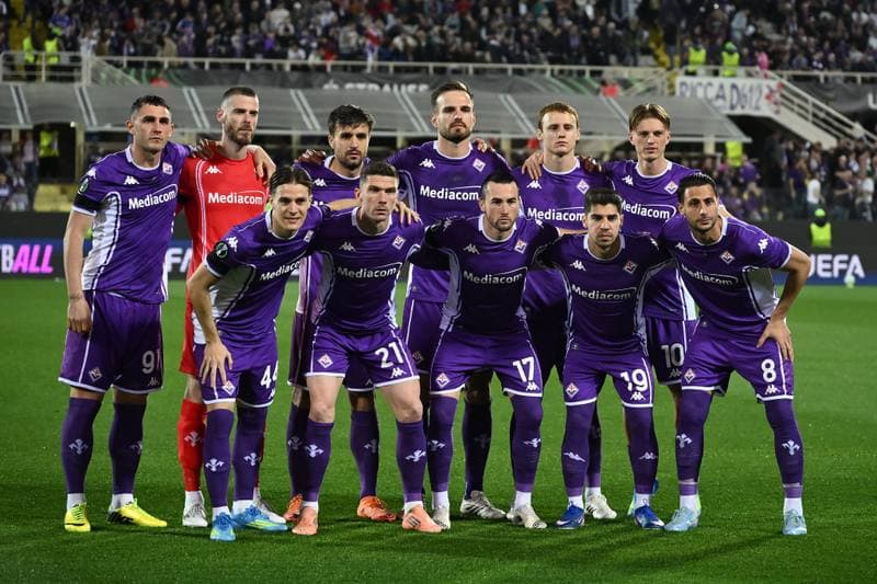 Football. UEFA Conference League. ACF Fiorentina - Crystal Palace FC. 16.04.2026