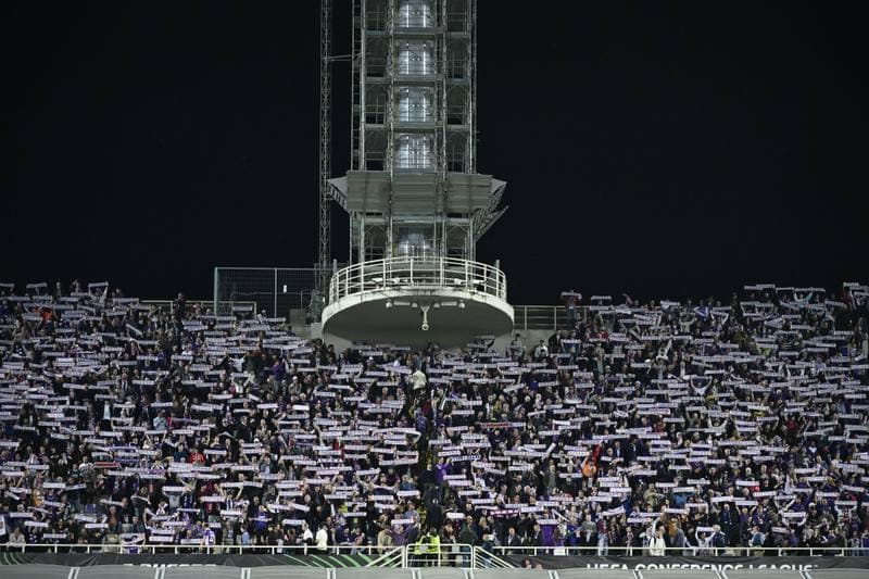 Football. UEFA Conference League. ACF Fiorentina - Crystal Palace FC. 16.04.2026
