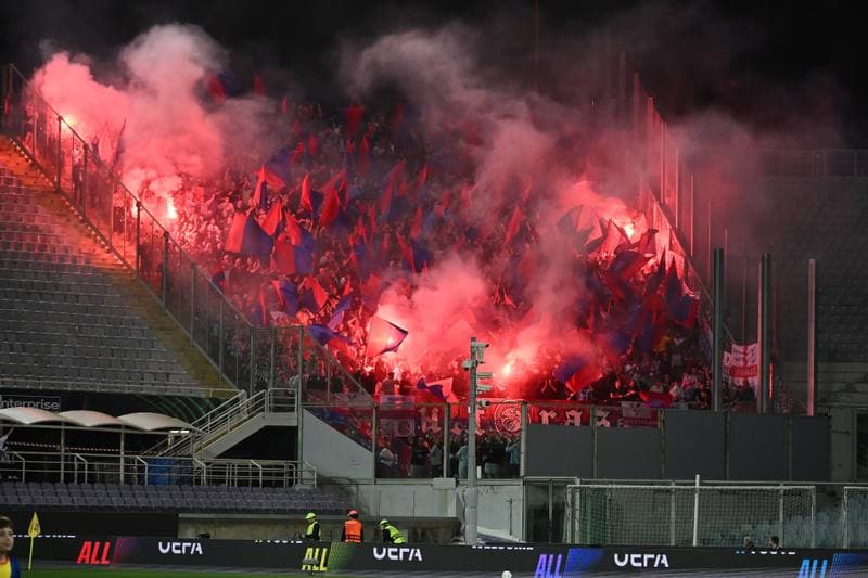 Football. UEFA Conference League. ACF Fiorentina - Crystal Palace FC. 16.04.2026