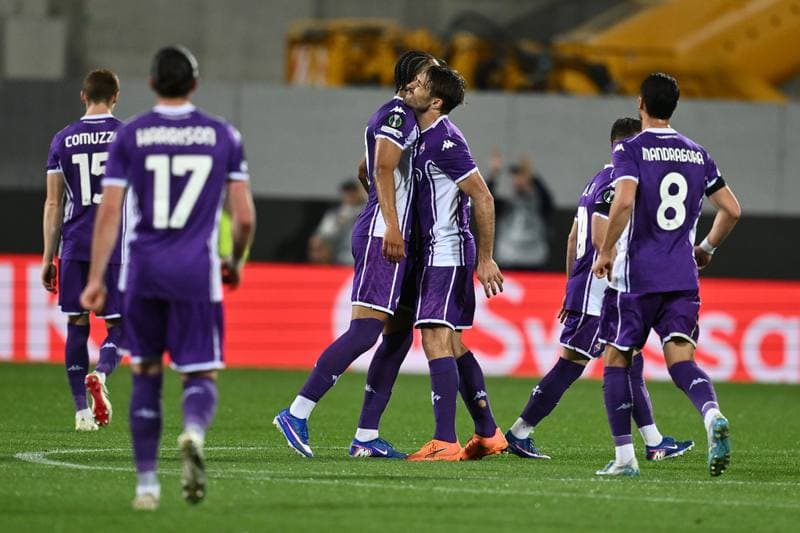 Football. UEFA Conference League. ACF Fiorentina - Crystal Palace FC. 16.04.2026