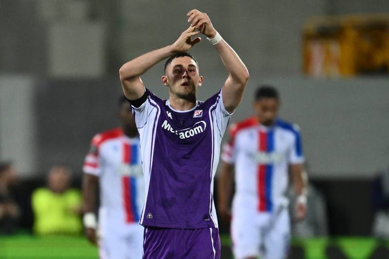 Football. UEFA Conference League. ACF Fiorentina - Crystal Palace FC. 16.04.2026