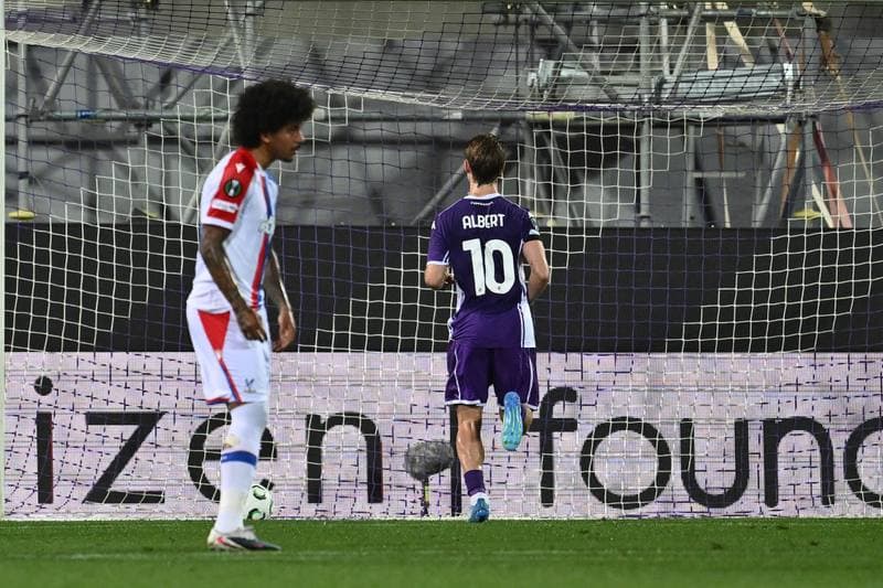 Football. UEFA Conference League. ACF Fiorentina - Crystal Palace FC. 16.04.2026