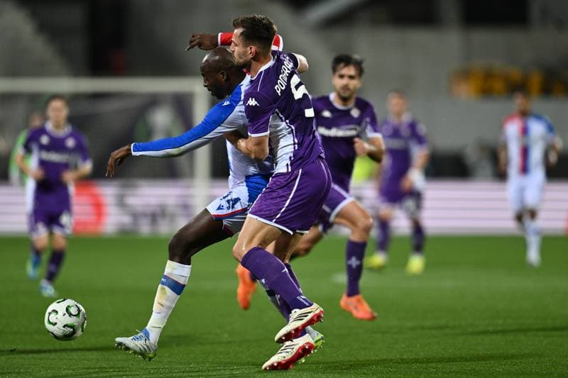 Football. UEFA Conference League. ACF Fiorentina - Crystal Palace FC. 16.04.2026