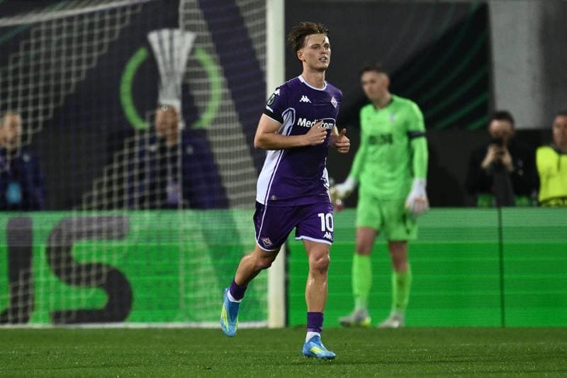 Football. UEFA Conference League. ACF Fiorentina - Crystal Palace FC. 16.04.2026