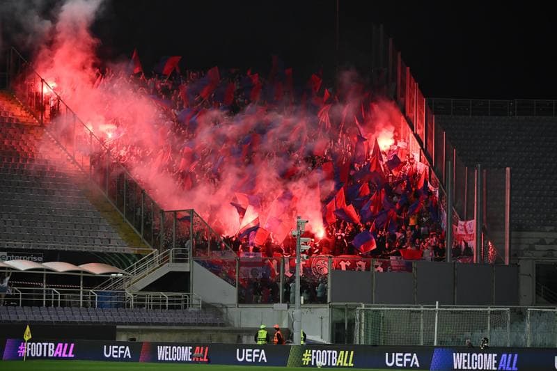 Football. UEFA Conference League. ACF Fiorentina - Crystal Palace FC. 16.04.2026