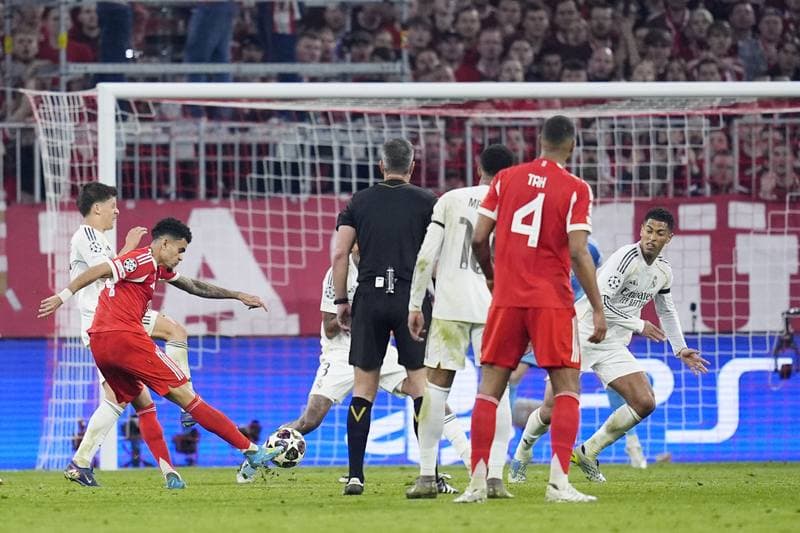 Football. UEFA Champions League. Bayern Munich - Real Madrid. 15.04.2026
