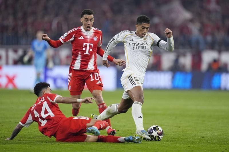 Football. UEFA Champions League. Bayern Munich - Real Madrid. 15.04.2026