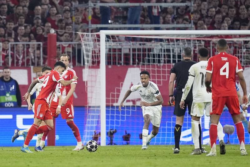 Football. UEFA Champions League. Bayern Munich - Real Madrid. 15.04.2026