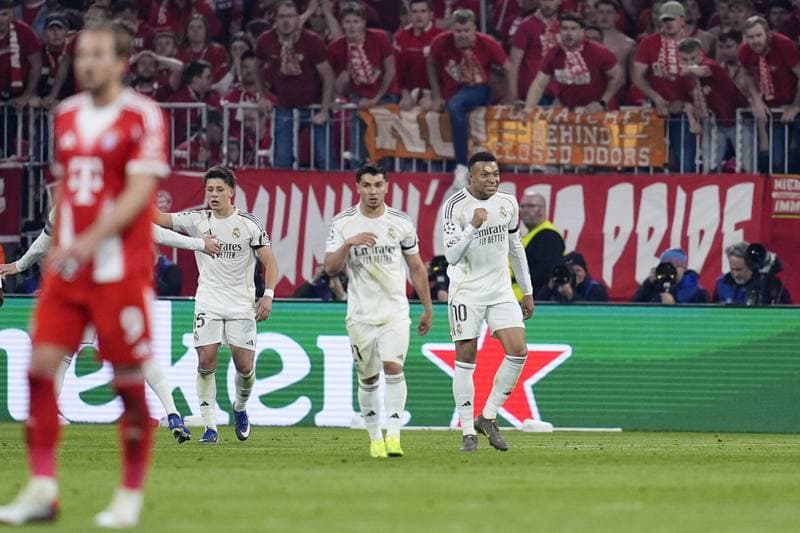 Football. UEFA Champions League. Bayern Munich - Real Madrid. 15.04.2026