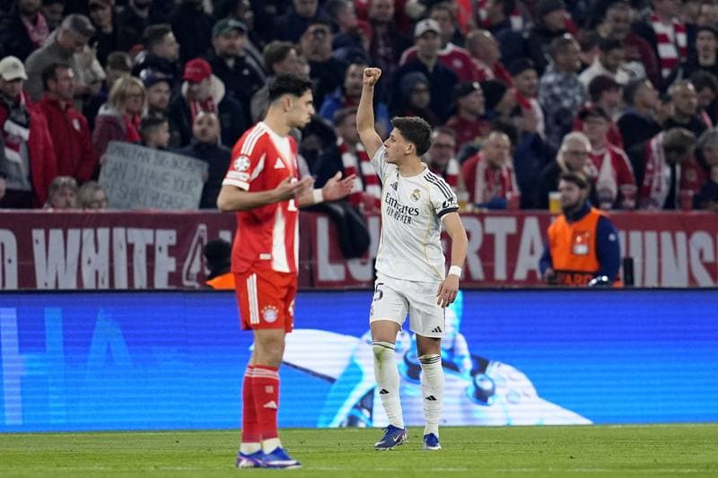 Football. UEFA Champions League. Bayern Munich - Real Madrid. 15.04.2026