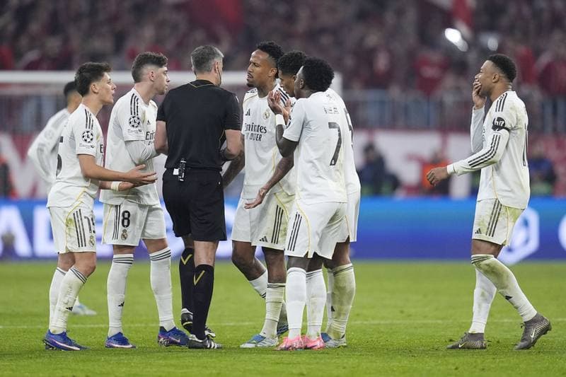 Football. UEFA Champions League. Bayern Munich - Real Madrid. 15.04.2026
