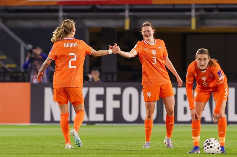 Football. FIFA Women's World Cup Qualifiers. Netherlands - France. 14.04.2026