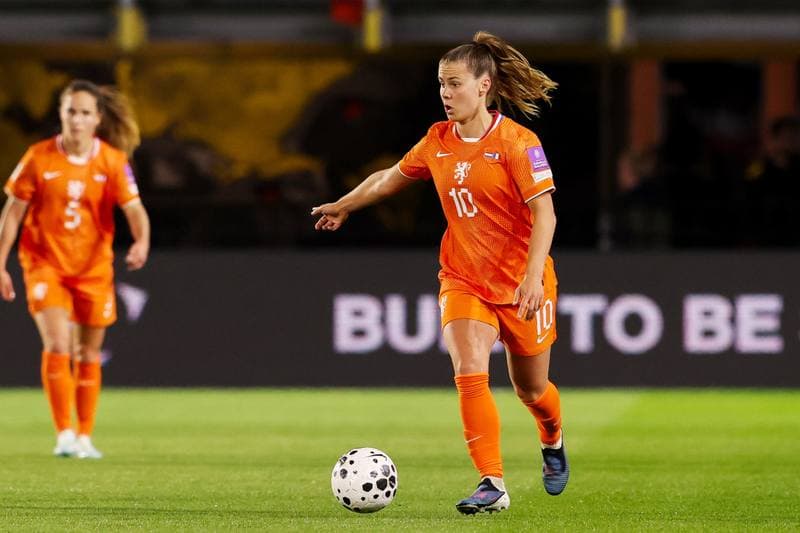 Football. FIFA Women's World Cup Qualifiers. Netherlands - France. 14.04.2026