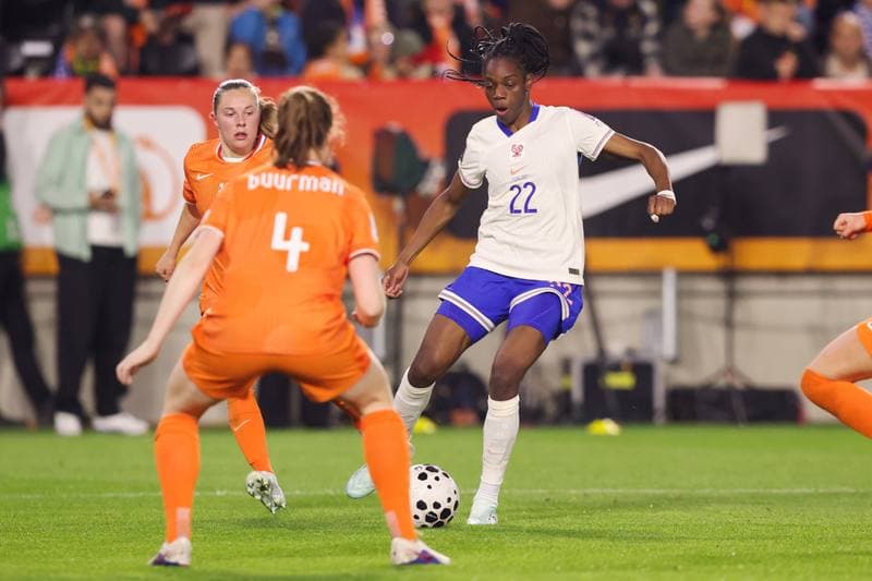 Football. FIFA Women's World Cup Qualifiers. Netherlands - France. 14.04.2026