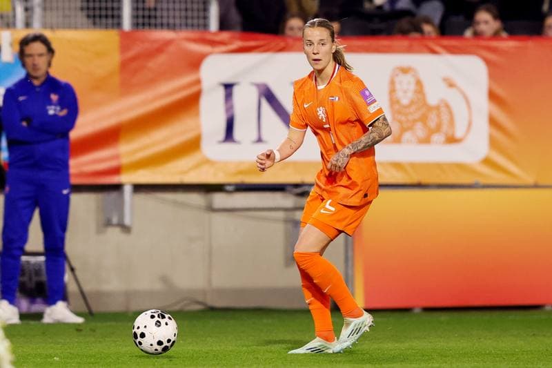 Football. FIFA Women's World Cup Qualifiers. Netherlands - France. 14.04.2026