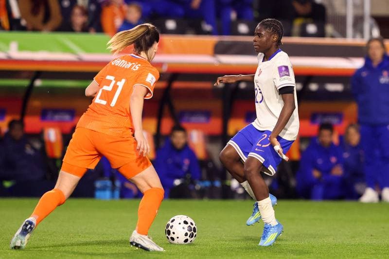 Football. FIFA Women's World Cup Qualifiers. Netherlands - France. 14.04.2026
