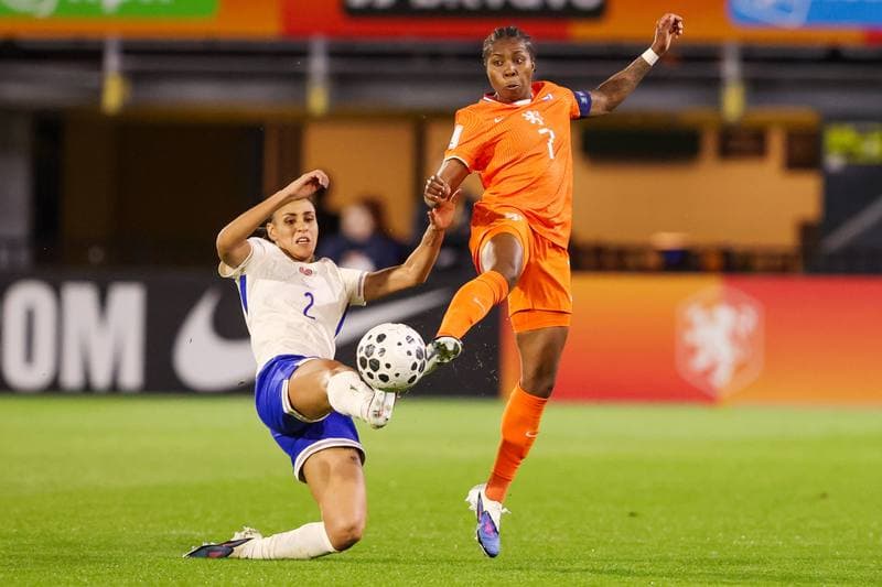 Football. FIFA Women's World Cup Qualifiers. Netherlands - France. 14.04.2026