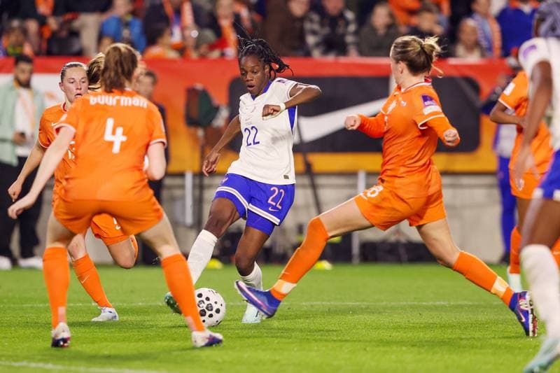 Football. FIFA Women's World Cup Qualifiers. Netherlands - France. 14.04.2026