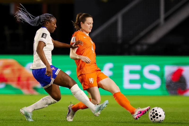 Football. FIFA Women's World Cup Qualifiers. Netherlands - France. 14.04.2026