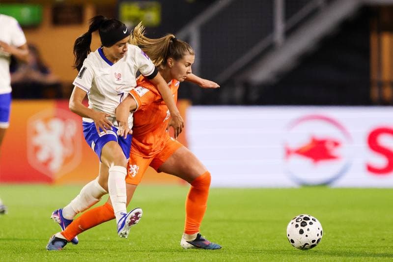 Football. FIFA Women's World Cup Qualifiers. Netherlands - France. 14.04.2026