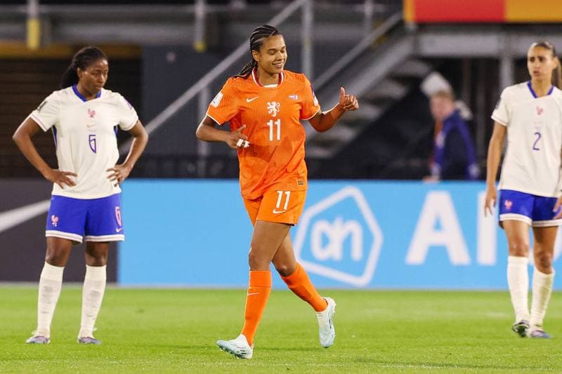 Football. FIFA Women's World Cup Qualifiers. Netherlands - France. 14.04.2026