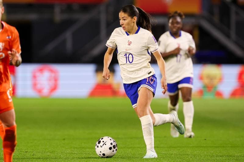 Football. FIFA Women's World Cup Qualifiers. Netherlands - France. 14.04.2026