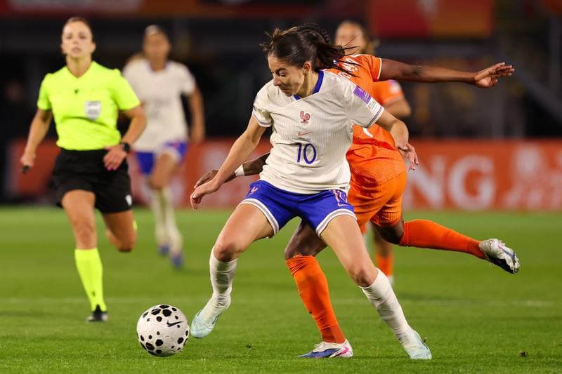 Football. FIFA Women's World Cup Qualifiers. Netherlands - France. 14.04.2026