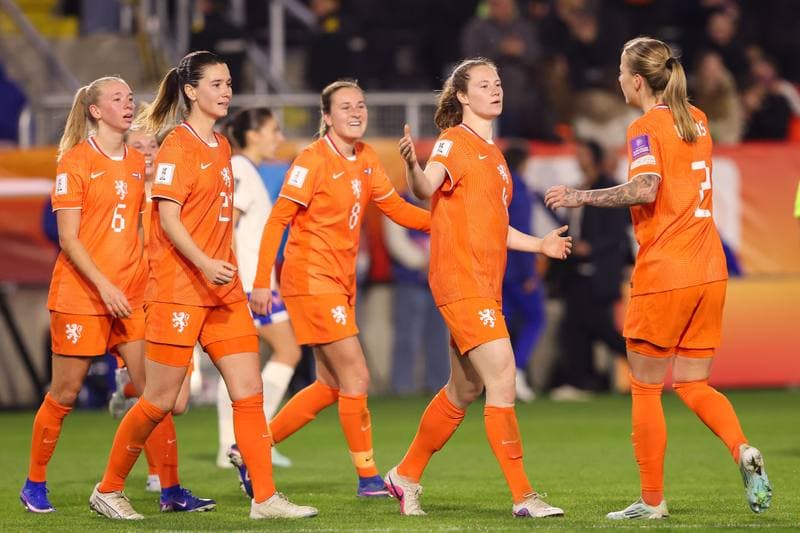 Football. FIFA Women's World Cup Qualifiers. Netherlands - France. 14.04.2026