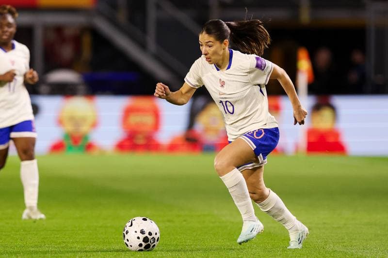 Football. FIFA Women's World Cup Qualifiers. Netherlands - France. 14.04.2026