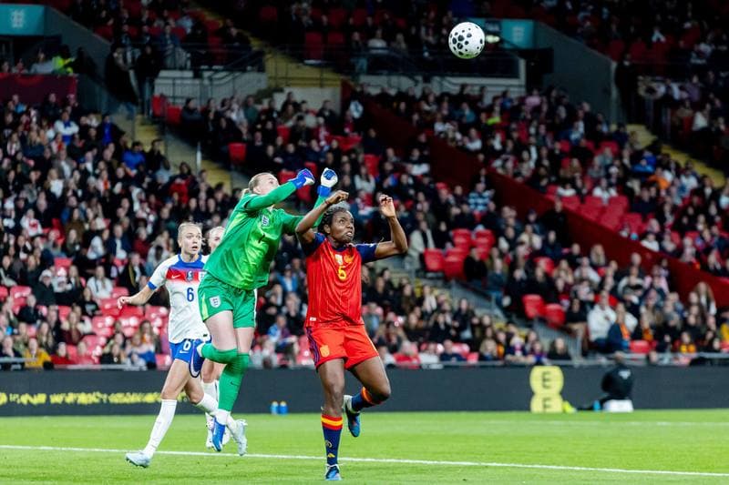 Football. FIFA Women's World Cup Qualifiers. England - Spain. 14.04.2026