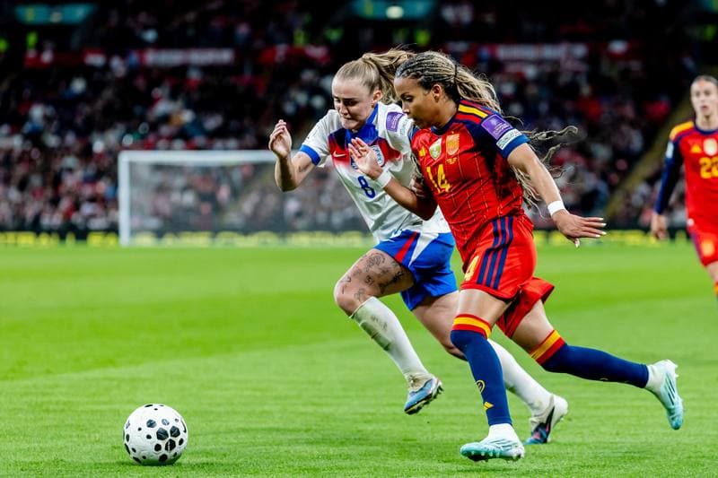 Football. FIFA Women's World Cup Qualifiers. England - Spain. 14.04.2026
