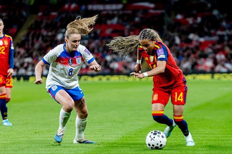 Football. FIFA Women's World Cup Qualifiers. England - Spain. 14.04.2026