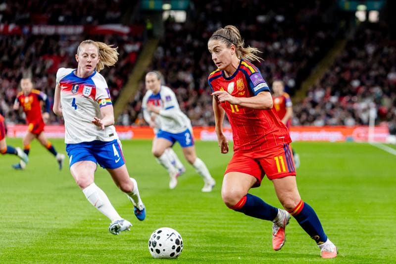 Football. FIFA Women's World Cup Qualifiers. England - Spain. 14.04.2026