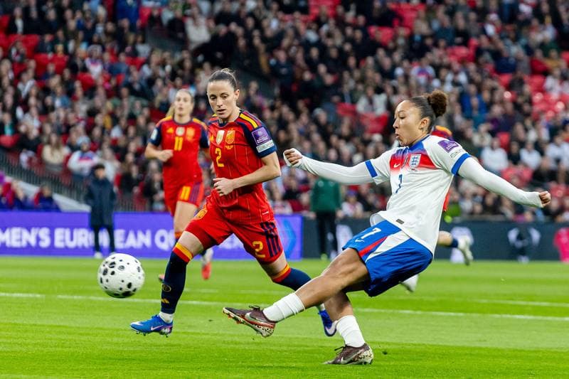 Football. FIFA Women's World Cup Qualifiers. England - Spain. 14.04.2026