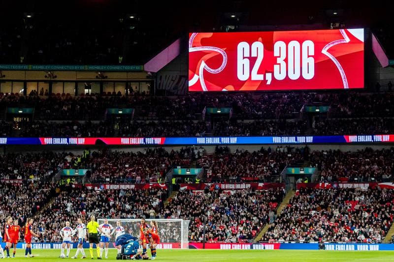 Football. FIFA Women's World Cup Qualifiers. England - Spain. 14.04.2026