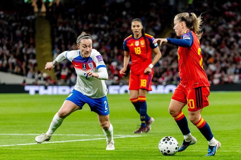 Football. FIFA Women's World Cup Qualifiers. England - Spain. 14.04.2026