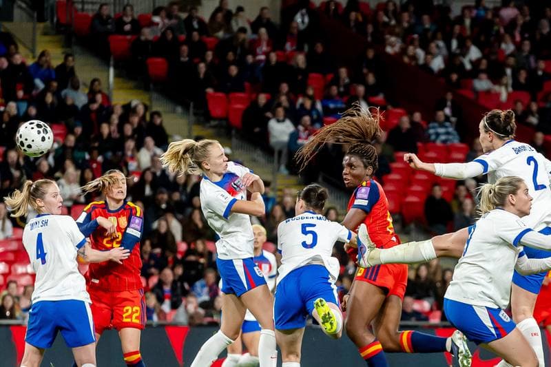 Football. FIFA Women's World Cup Qualifiers. England - Spain. 14.04.2026
