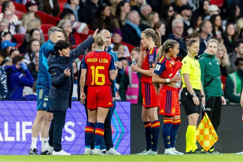 Football. FIFA Women's World Cup Qualifiers. England - Spain. 14.04.2026