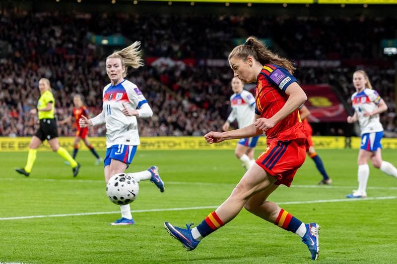 Football. FIFA Women's World Cup Qualifiers. England - Spain. 14.04.2026
