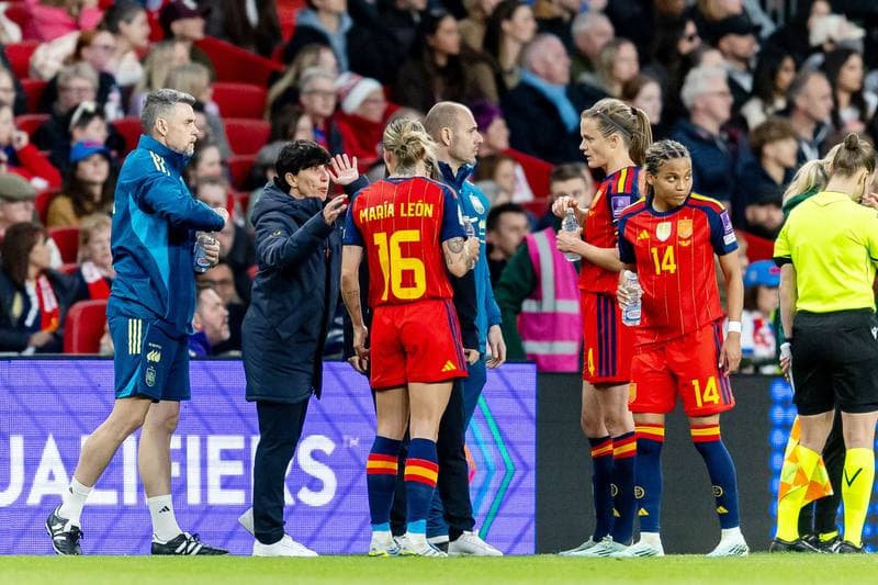 Football. FIFA Women's World Cup Qualifiers. England - Spain. 14.04.2026