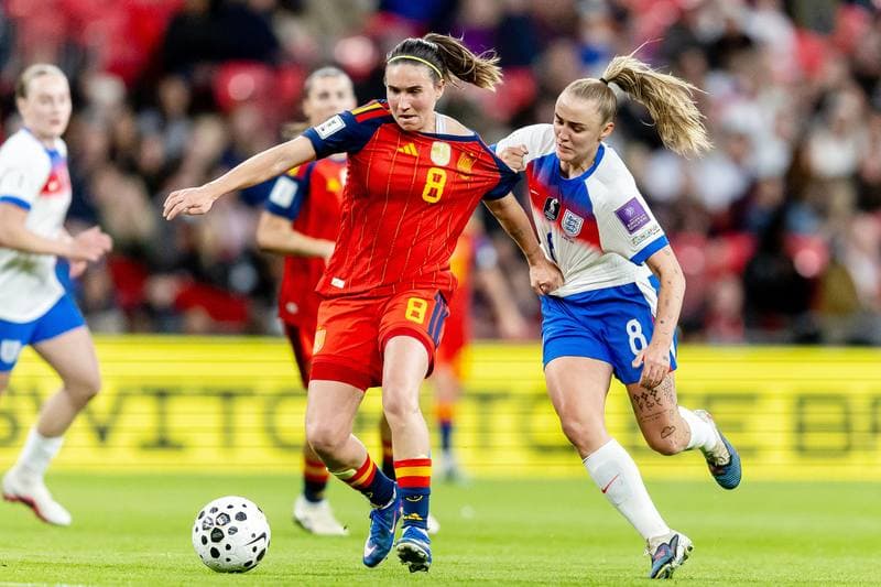 Football. FIFA Women's World Cup Qualifiers. England - Spain. 14.04.2026