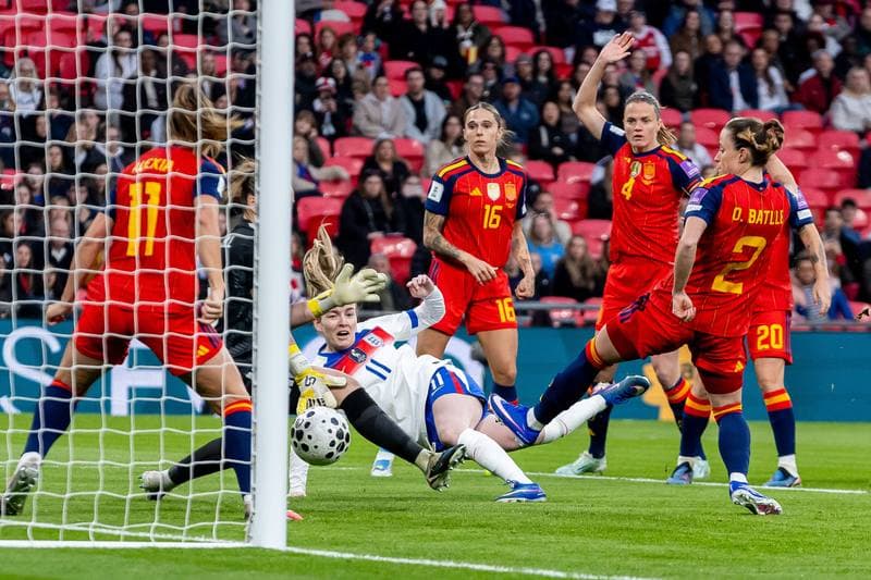 Football. FIFA Women's World Cup Qualifiers. England - Spain. 14.04.2026