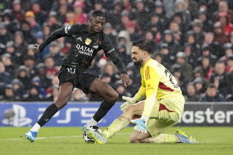 Football. UEFA Champions League. Liverpool - Paris Saint-Germain. 14.04.2026