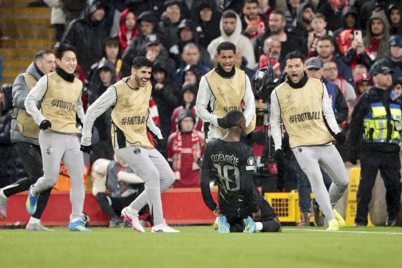 Football. UEFA Champions League. Liverpool - Paris Saint-Germain. 14.04.2026