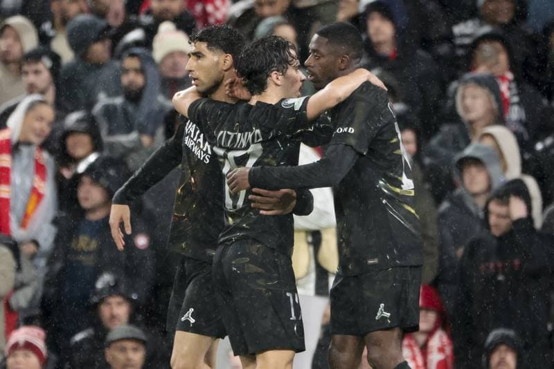 Football. UEFA Champions League. Liverpool - Paris Saint-Germain. 14.04.2026