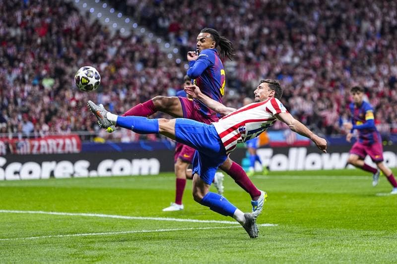 Football. UEFA Champions League. Atletico Madrid - FC Barcelona. 14.04.2026