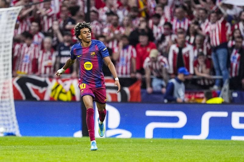 Football. UEFA Champions League. Atletico Madrid - FC Barcelona. 14.04.2026