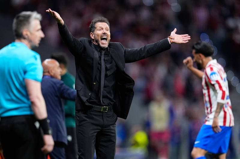 Football. UEFA Champions League. Atletico Madrid - FC Barcelona. 14.04.2026