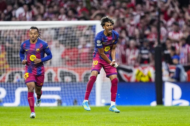 Football. UEFA Champions League. Atletico Madrid - FC Barcelona. 14.04.2026
